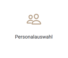 Personalauswahl